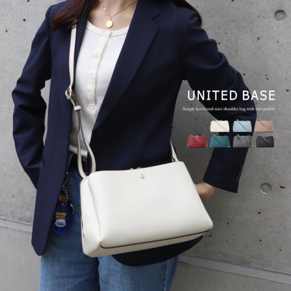 BASE ベース 公式 ショルダーバッグ ショルダー レディース シンプル 軽量 軽い 通勤 通学 女性 BAG 大人 高見え きれいめ 斜め掛け ミニバッグ ミニショルダー
