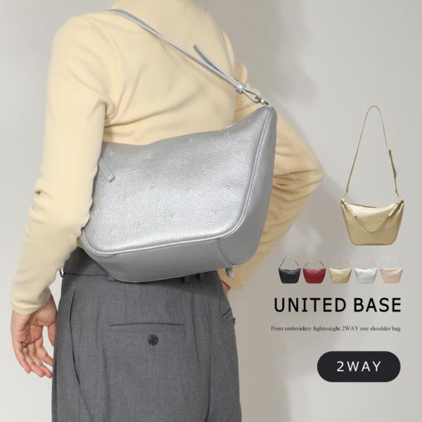 BASE ベース 公式 トートバッグ ショルダーバッグ 2way ショルダー 軽量 軽い レディース BAG 大容量 かわいい 可愛い 肩掛け 斜め掛け ワンショルダー 柄 刺繍