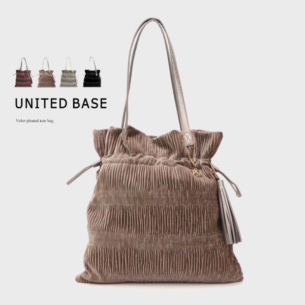 BASE ベース 公式 トートバッグ トート ベロア 秋 冬 秋冬 軽量 軽い レディース BAG おしゃれ 大容量 大きめ 大きめバッグ 巾着バッグ かわいい 可愛い 肩掛け