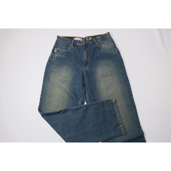 アディクト ADDICT デニム スケートジーンズ ワイドデニム : MK farm