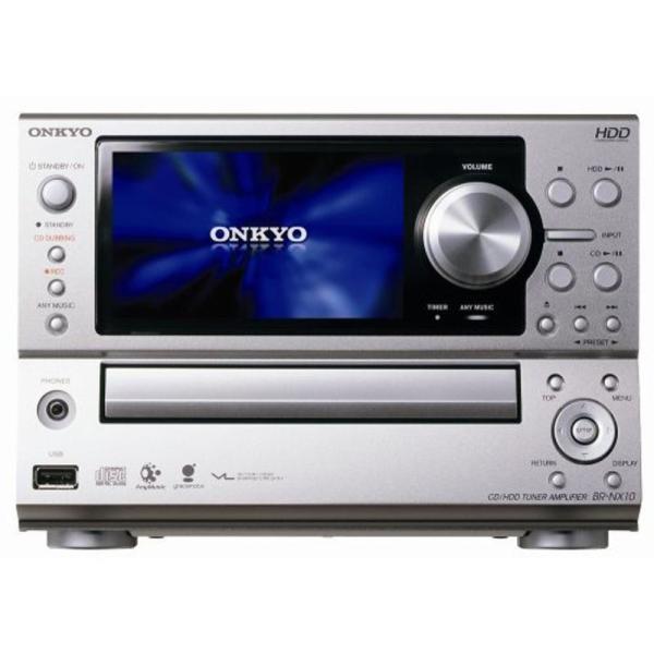 ONKYO CD/HDDチューナーアンプ BR-NX10(S) シルバー :20220203025050-02233us:MKヤフー店 - 通販 -  Yahoo!ショッピング