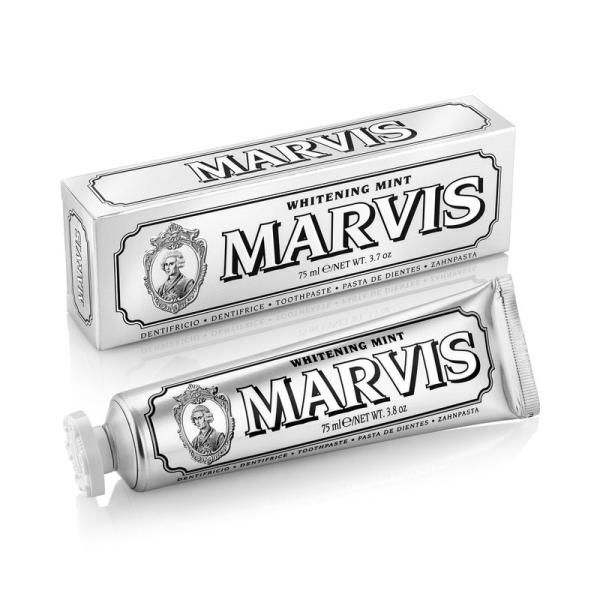 MARVIS(マービス) ホワイト・ミント歯磨き粉 爽やかミント味 オーラルケア イタリア製 75ml