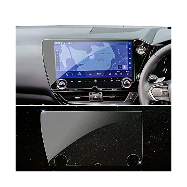 SKTU新型 レクサスnx 20系 アクセサリー 14インチ カーナビ ナビフィルム 強化ガラス 液晶保護フィルム スムースタッチ The