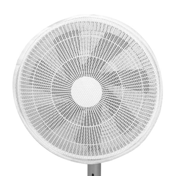 他サイト： F-Factory 扇風機カバー 裏までかかる 直径約30cm-35cm対応 ホワイト ファンカバー 保護カバー 1枚組 FNT-FC35Wの商品画像