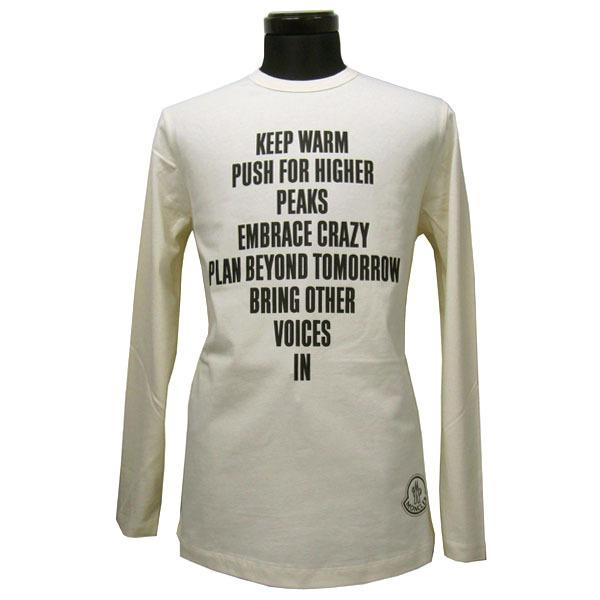 モンクレール MONCLER ロング Tシャツ ロンT メンズ(28006) :091