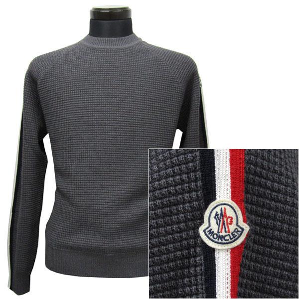 10 Off Moncler モンクレール グレー ニット メンズ ニット セーター News Elegantsite Gr