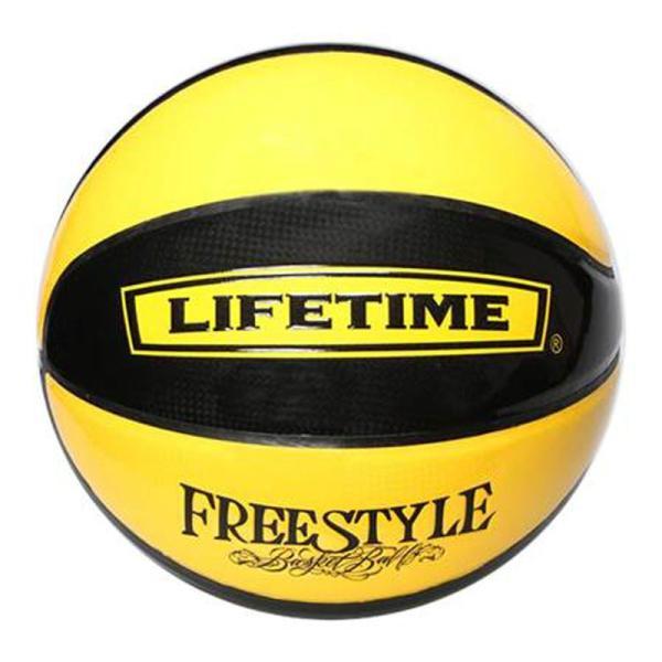 ライフタイム(Lifetime) バスケットボール ボール 7号 インドア・アウトドア兼用 3on3 イエロー×ブラック SBB-FR