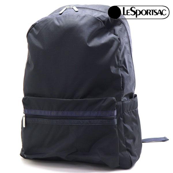 【美品】LeSportsac レスポートサック ネイビー リュック 新品 LeSportsac レスポートサック ネイビー リュック
