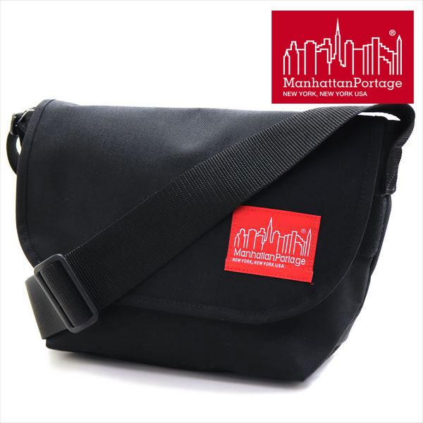 マンハッタンポーテージ ショルダーバッグ カジュアル ブラック メンズ レディース ユニセックス MANHATTAN PORTAGE 1605JR BLK Manhattan Portage（マンハッタンポーテージ） ショルダーバッグ