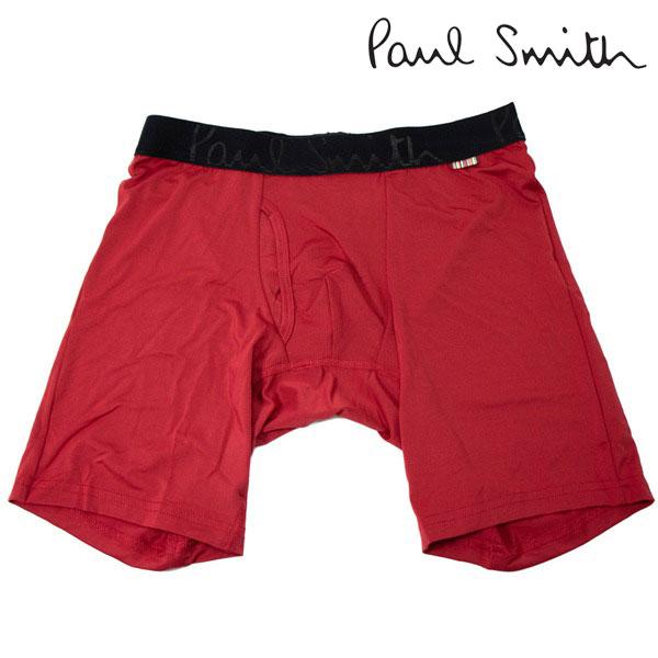 ポールスミス ボクサーパンツ メンズ PAUL SMITH アンダーウエア レッド