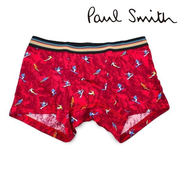 ポールスミス ボクサーパンツ メンズ Paul Smith アンダーウェア レッド