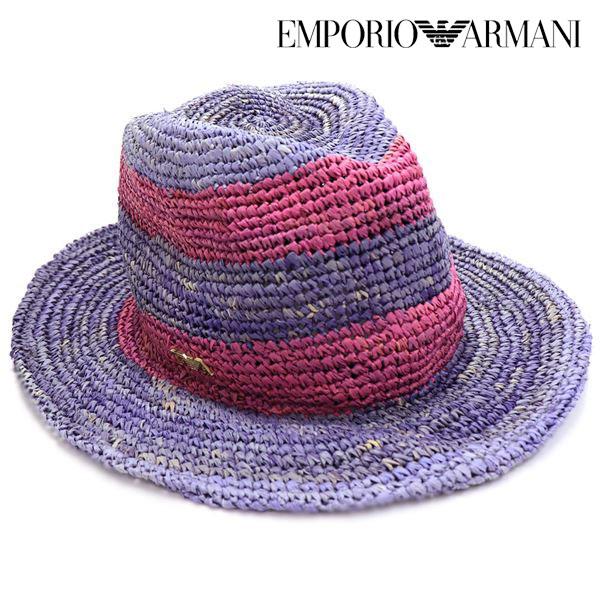 エンポリオアルマーニ ハット レディース EMPORIO ARMANI 帽子 