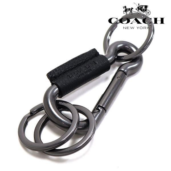 女性に人気！ COACH コーチ ring key メンズ キーリング カラビナ 小物
