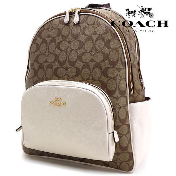 COACH（コーチ） リュック レディース バックパック バッグ カーキ
