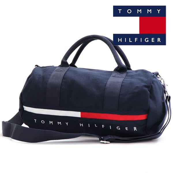 【新品】トミーヒルフィガー　ネイビー　ベーシック　ボストンバッグ　男女兼用 新品】トミーヒルフィガー ネイビー ベーシック ボストンバッグ 男女