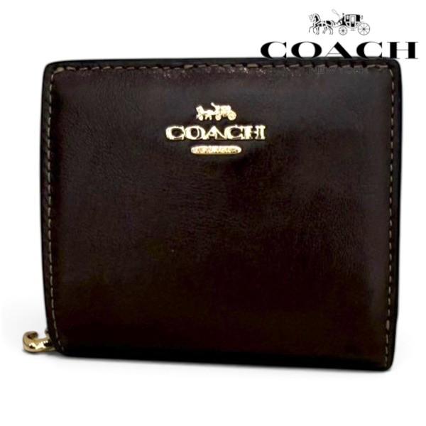 コーチ 二つ折り財布 ミニ財布 レディース COACH Wallet メイプル CFE00 IMMPL  ギフトラッピング無料