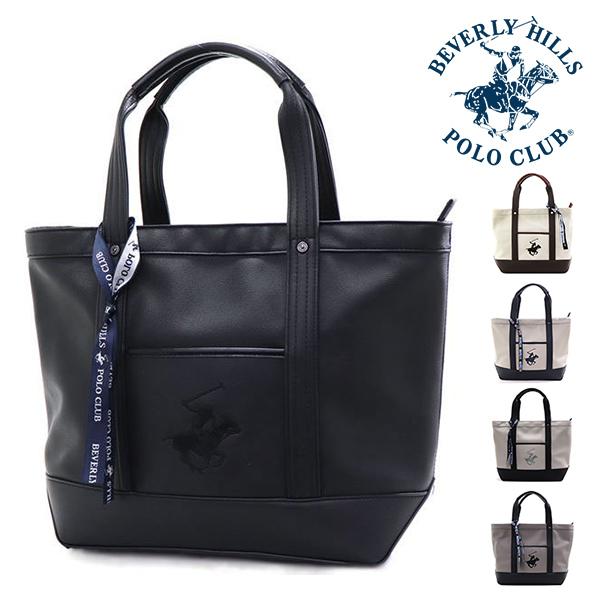 ビバリーヒルズ ポロ クラブ BEVERLY HILLS POLO CLUB バッグ トートバッグ L BH2008N 175877 グレージュ+ブラック系 トート おしゃれ カジュアル 通勤 通学 プレゼント ビバリーヒルズポロ トート 肩がけ 大容量 通勤 通学 バッグ BEVERLY HILLS POLO CLUB（ビバリーヒルズポロクラブ） トートバッグ