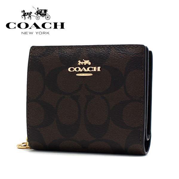 COACH（コーチ） 二つ折り財布 レディース COACH C チャーム スナップ