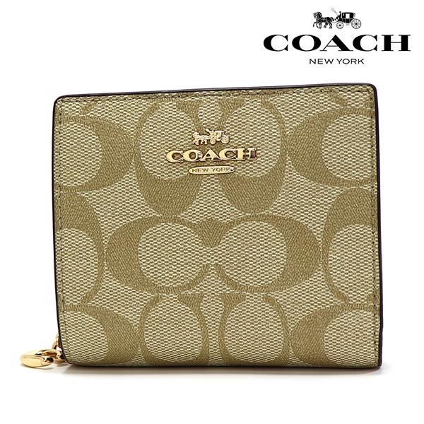 COACH コーチ 二つ折り財布 ミニ財布 コンパクト レディース C3309 COACH（コーチ） 二つ折り財布 レディース COACH Wallet シグネチャー