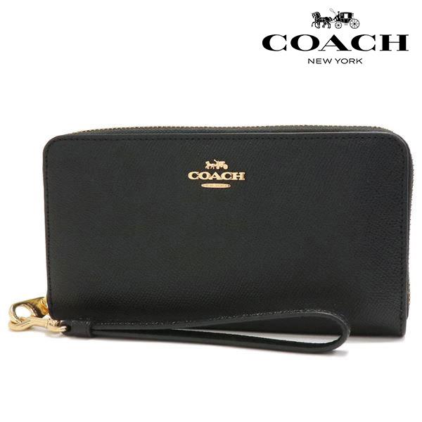 COACH ブラック 長財布 C3441 COACH（コーチ） 長財布 レディース COACH Wallet ラウンドファスナー