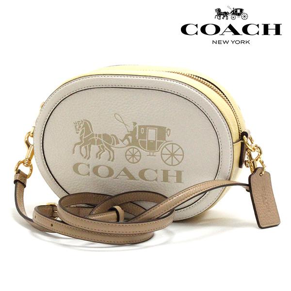 コーチ ショルダーバッグ レディース COACH チョーク/バニラクリーム