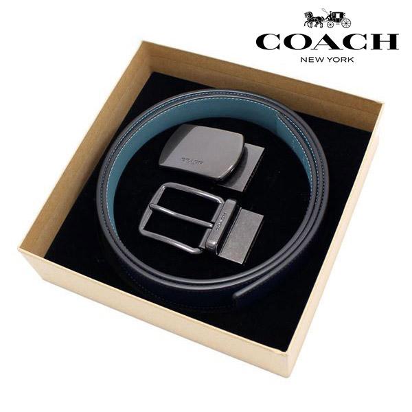 COACH（コーチ） ベルト メンズ COACH belt リバーシブル ジュエル