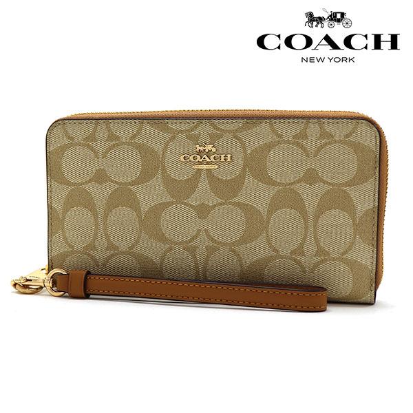 COACH（コーチ） 長財布 レディース COACH Wallet ラウンドファスナー
