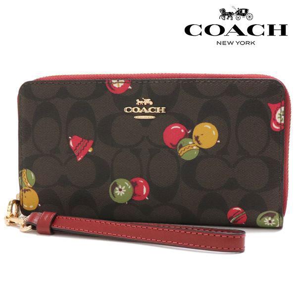 ホワイトデーセール コーチ 長財布 レディース COACH Wallet ラウンド