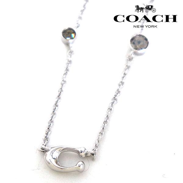 coachネックレス　新品未使用！取引先が決まりました！ コーチ アウトレット ネックレス レディース シグネチャー クリスタル