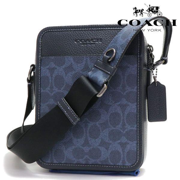 COACH（コーチ） ショルダーバッグ メンズ デニム ミッドナイト