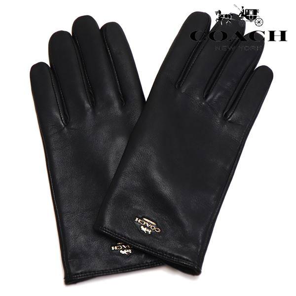 COACH（コーチ） 手袋 レディース COACH gloves グローブ ブラック