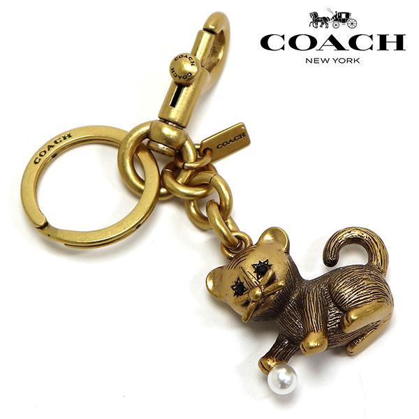 コーチ キーホルダー レディース ネコ 猫 キャット 子猫 COACH key