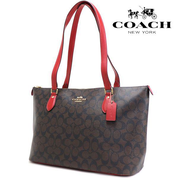 COACH（コーチ） トートバッグ レディース ブラウン 1941レッド CH504