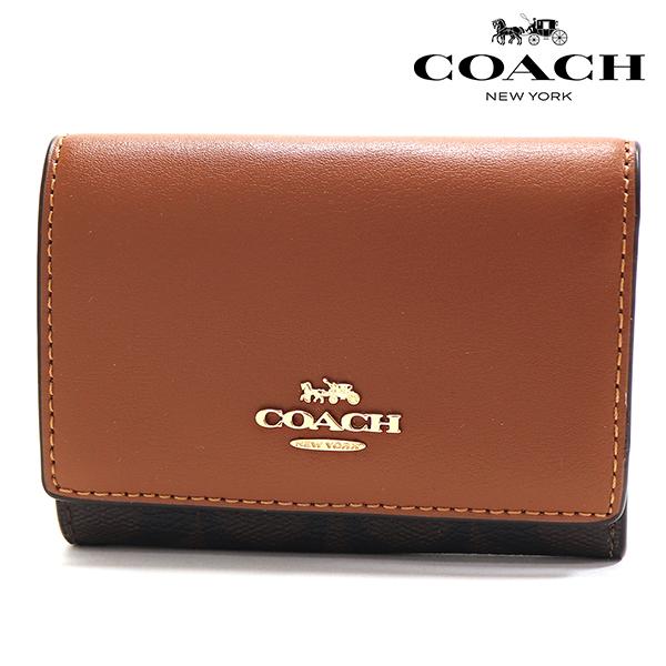 【新品】コーチ COACH 財布 レディース CM761 コーチファクトリー COACH FACTORY アウトレット 財布 三つ折り財布