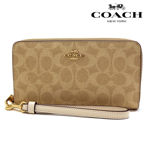 COACH（コーチ） 長財布 レディース COACH Wallet ラウンドファスナー
