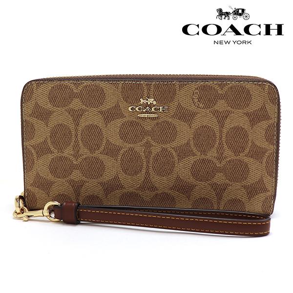 COACH（コーチ） 長財布 レディース COACH Wallet ラウンドファスナー
