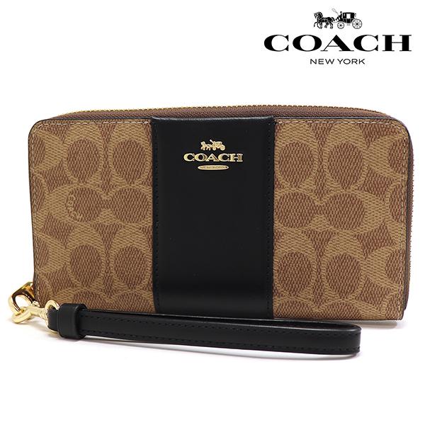 COACH（コーチ） 長財布 レディース COACH Wallet ラウンドファスナー