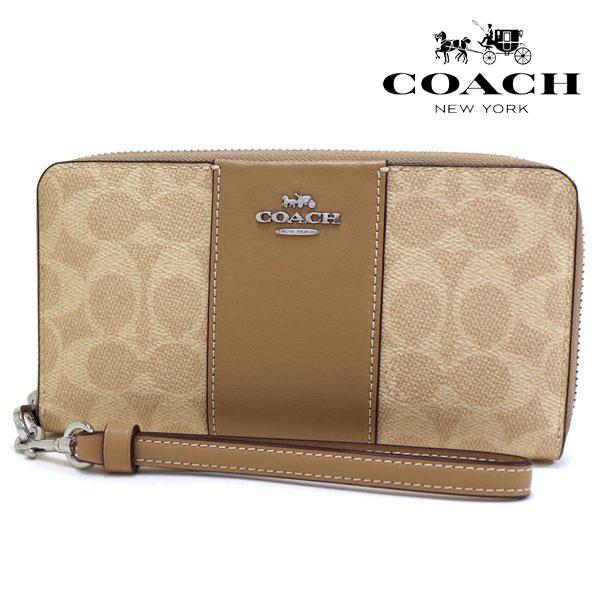 COACH（コーチ） 長財布 レディース Wallet ラウンドファスナー CW947 