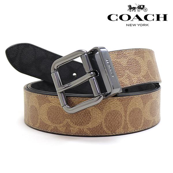 【未使用】Coach コーチ　ベルト　メンズ　リバーシブル カジュアル＆ビジネス コーチ COACH コーチ ベルト メンズ COACH Belt リバーシブル