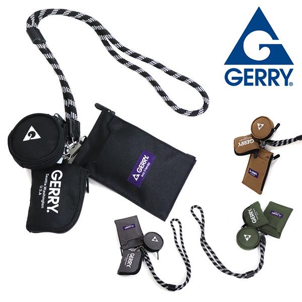 GERRY（ジェリー） トリプルケースストリングショルダーバッグ メンズ