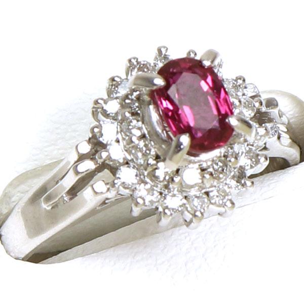 プラチナ900 指輪 ルビー 中古品 リング ジュエリー ユーズド リユース