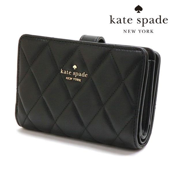 ケイトスペード 二つ折り財布 レディース Kate Spade Wallet ミニ財布 コンパクト財布 KN755 001  ギフトラッピング無料