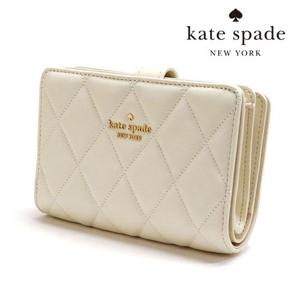 ケイトスペード 二つ折り財布 レディース Kate Spade Wallet ミニ財布 コンパクト財布 KN755 100  ギフトラッピング無料