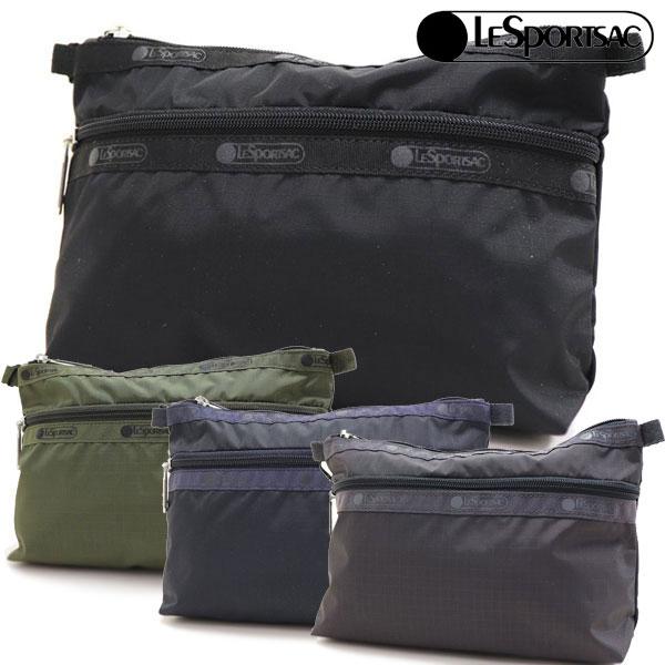レスポートサック ポーチ レディース メンズ LeSportsac pouch コスメケース オリーブ 7105