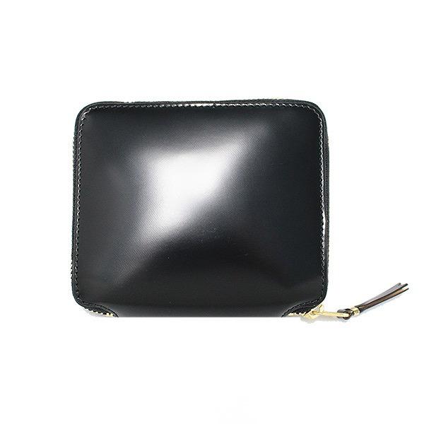 コムデギャルソン 二つ折り財布 メンズ  レディース COMME DES GARCONS Wallet ブラック SA2100MI BLACK/GOLD