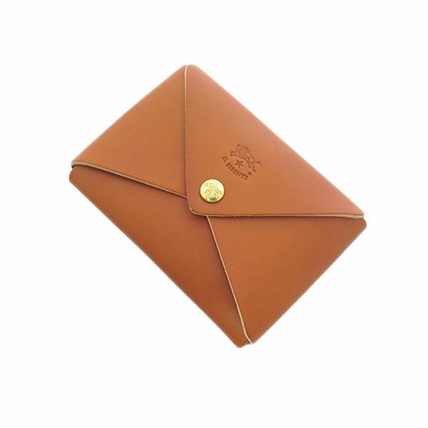 イルビゾンテ カードケース メンズ  レディース IL BISONTE Wallet キャメル SCC031-PG0001 CA101B