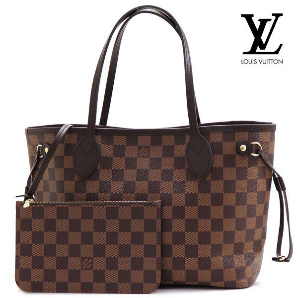 Louis Vuitton ダークブラウン トートバッグ 中古・古着通販】LOUIS VUITTON (ルイ ヴィトン) トートバッグ