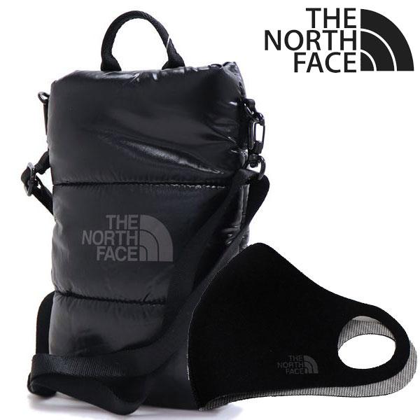 クリスマスセール ザ ノースフェイス ミニショルダーバッグ マスクセット THE NORTH FACE ショルダーポーチ NN2PQ62J BLK THE NORTH FACE（ザ ノースフェイス） ザ ノースフェイス ミニ