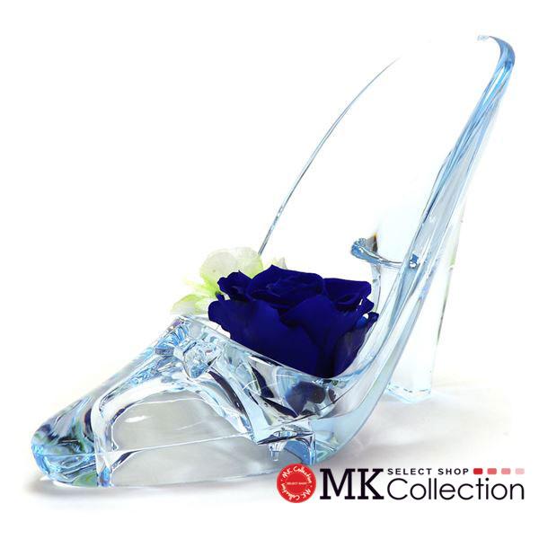 ギフトフラワー 新品 プチギフトにおすすめ プレゼント ギフト プリザーブドフラワー アクリルハイヒール  あすつく 財布 人気 素材:プリザーブドフラワーカラー:ブルーサイズ（高さ(縦)cm×靴幅(横)cm×ヒール高さcm）：約14×6×...