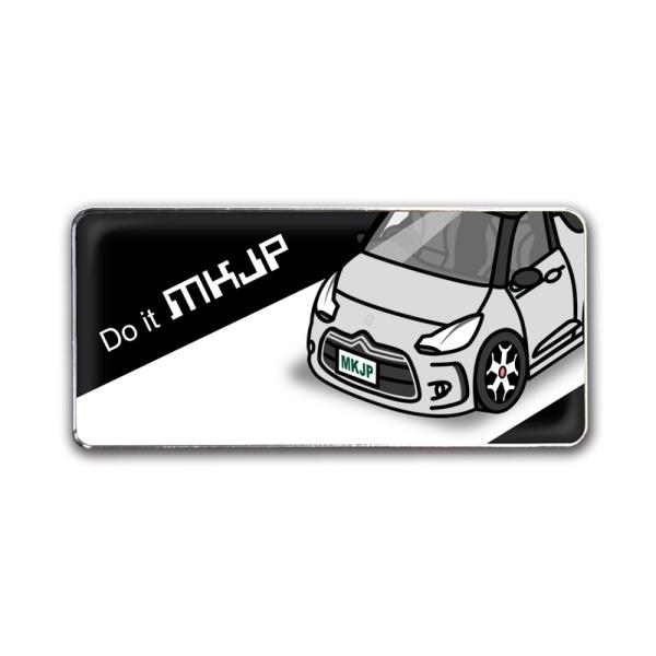 Car key sticker 16x16mm square emblem Citroën Peugeot car logo case